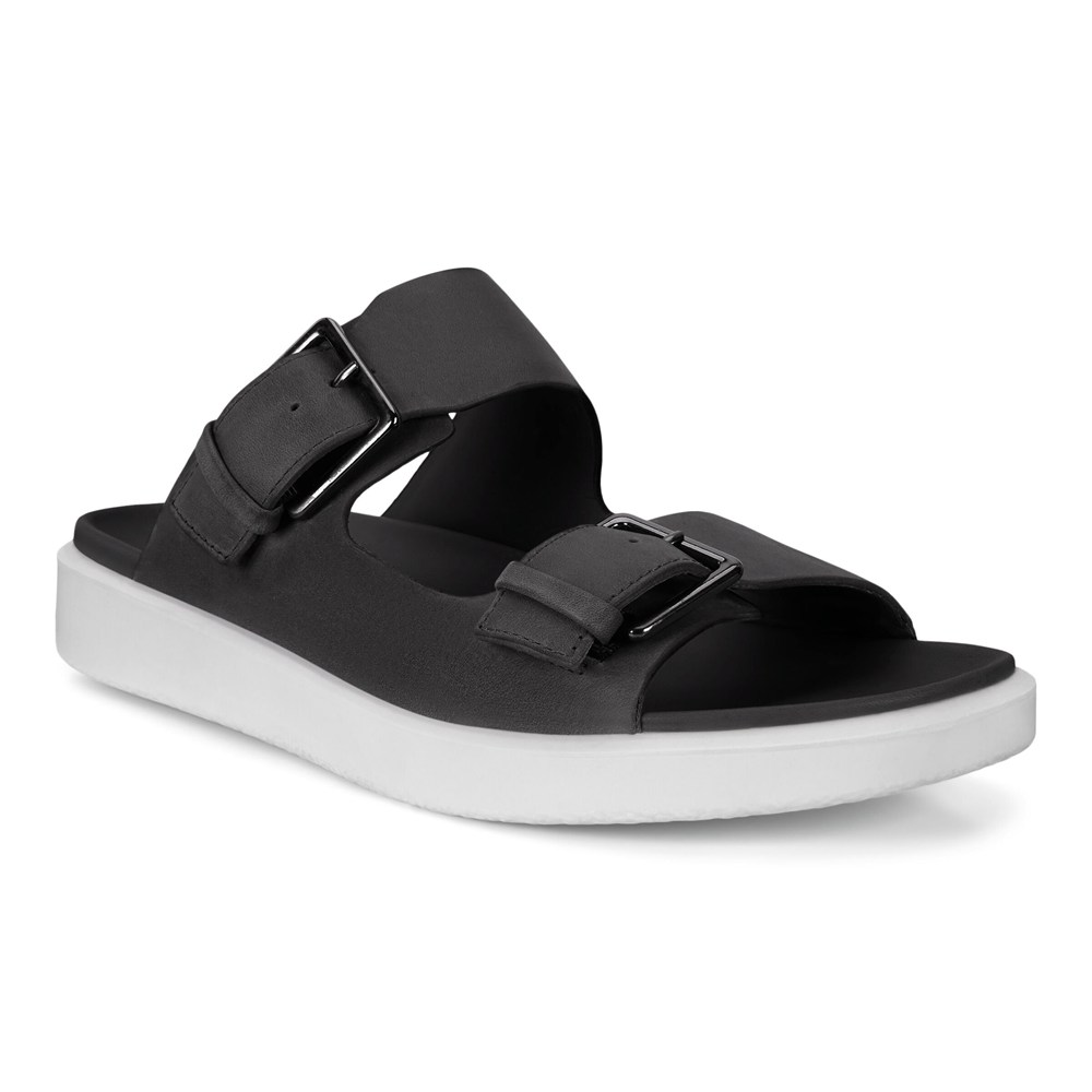 Sandalias Hombre - ECCO Flowt Lx - Negros - ZBU274650